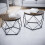 Vida Designs (Dark Wood) Brooklyn Geometric Nesting Tables - Set of 2 1