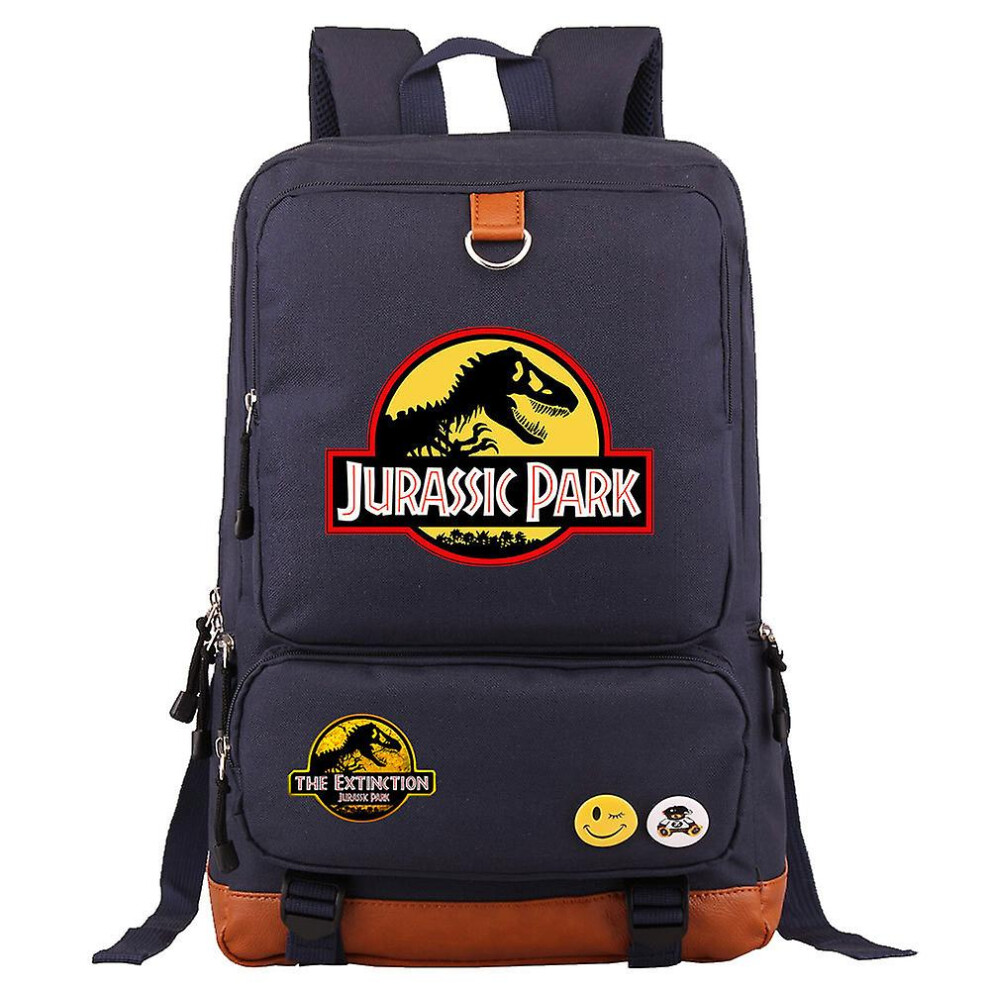 (1) Jurassic World Park Backpack - Multi-functional Rucksack For Travel, School