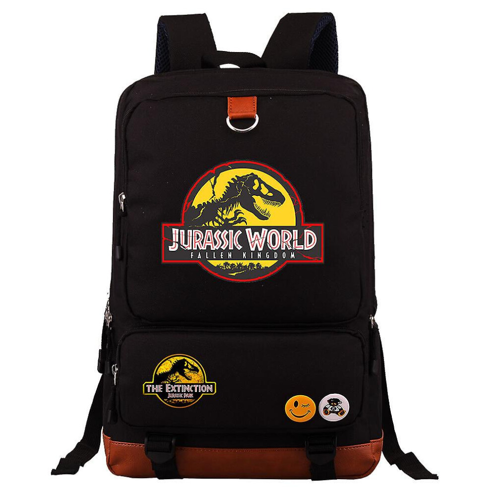 (7) Jurassic World Park Backpack - Multi-functional Rucksack For Travel, School
