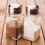 GEEZY GEEZY Glass Salt and Pepper Shaker Set with Metal Tin Storage Holder 4