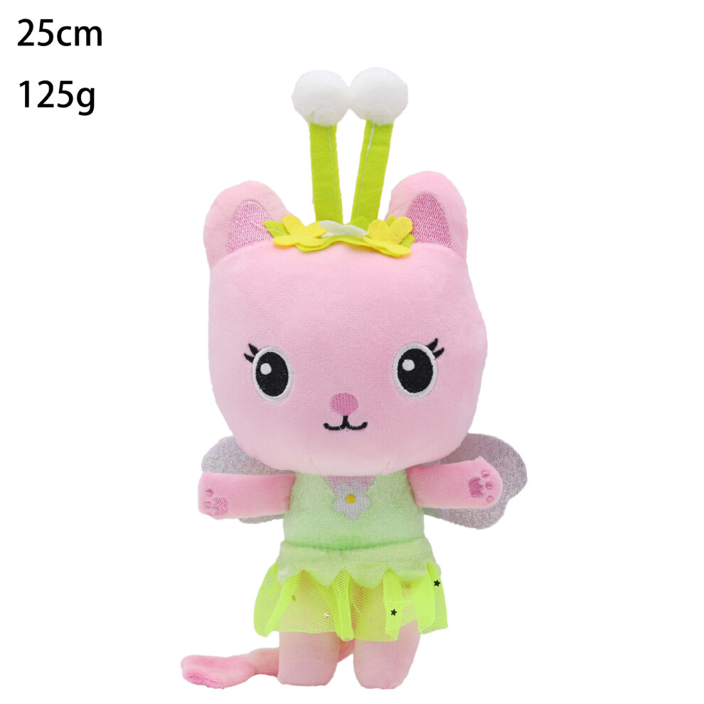 Xcsgsra (Fairy Cat-25Cm) Gabby's Dollhouse Kids Plush Toy Stuffed Dolls Uk