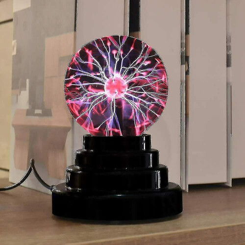 Electric Magic Static Plasma Ball Lava Globe Night Light Lamp Touch Sensitive 2