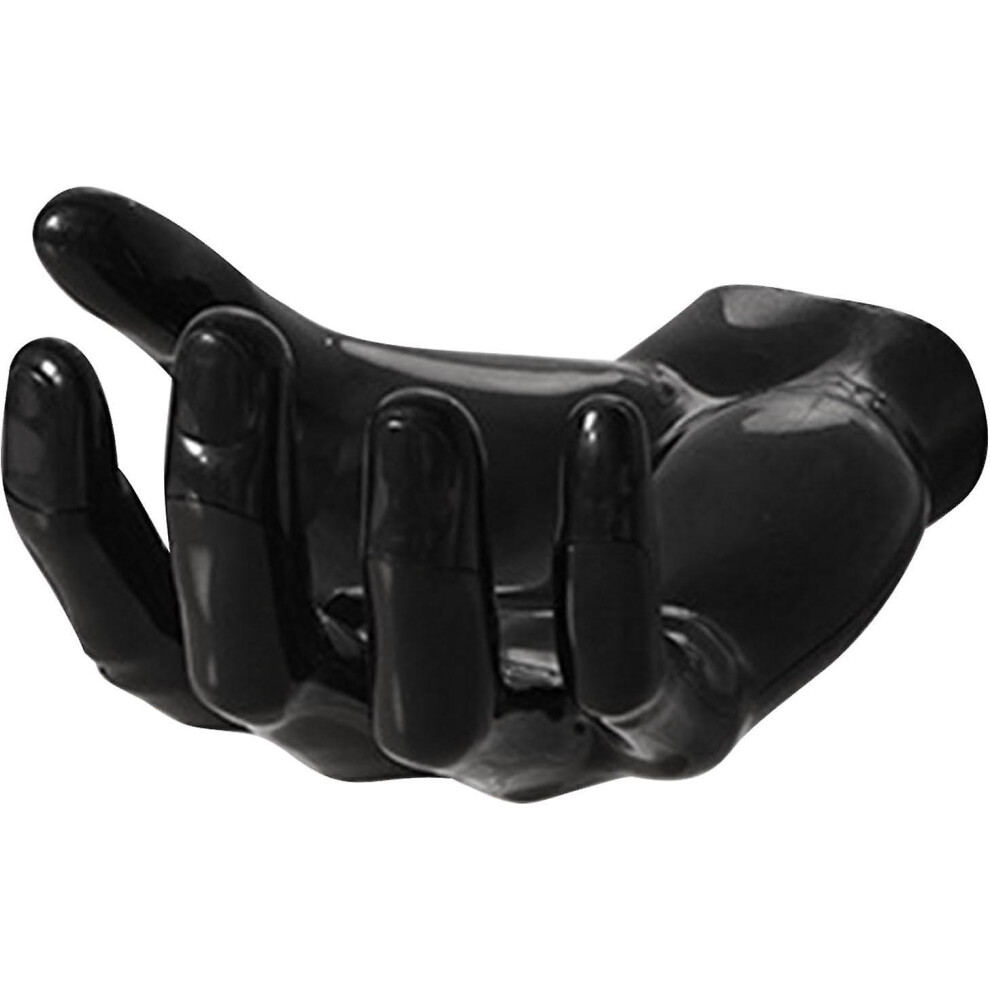 (Black) Wall Mounted Ball Holder, Hand Basketball Holder, Ball Display Case, Wall Storage For Basketball, Football, Volleyball