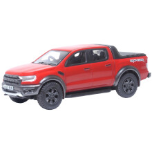 Oxford OO Gauge Ford Ranger Raptor Race Red OD76FR002 Die-Cast Model Car