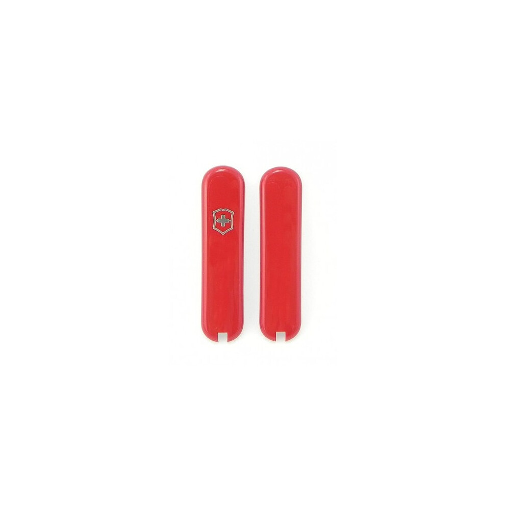 (Translucent Red) Victorinox Handles for 58mm Swiss Army Knife - Genuine Swiss Victorinox Scales