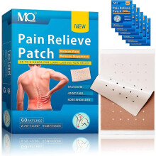 60pcs Pain Relief Patch Plaster, Heat Treatment Pain Relieve Patch Pains Long-lasting Pain Relief Relief Knee Pain