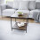 Vida Designs (Dark Wood) Vida Designs Brooklyn End Table 2 Tier Side Table 6