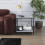 Vida Designs (Grey) Vida Designs Brooklyn End Table 2 Tier Side Table 4