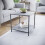 Vida Designs (Grey) Vida Designs Brooklyn End Table 2 Tier Side Table 5