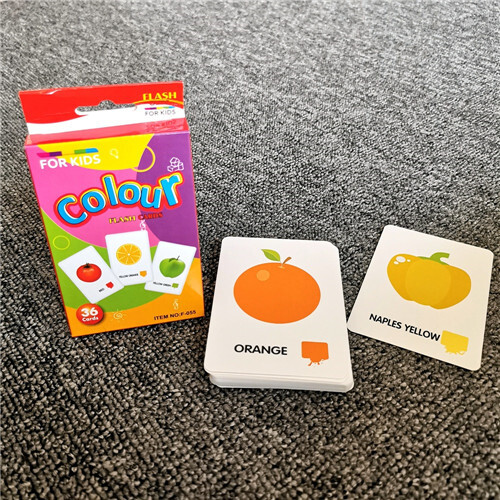 (Colour) Baby Cognition Cards Early Educational Toy