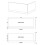 Balterley 1600mm MDF Bath Front Panel & Plinth - Gloss White 3
