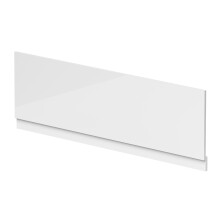 1700mm Gloss White MDF Front Bath Panel & Plinth