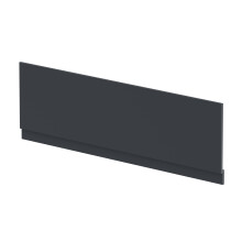 1800mm Bath MDF Front Panel & Plinth - Soft Black