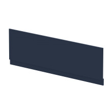 1800mm Edge/Power Straight Front Bath Panel & Plinth - Matt Midnight Blue