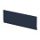 Balterley 1800mm Edge/Power Straight Front Bath Panel & Plinth - Matt Midnight Blue 1