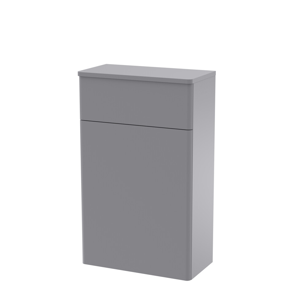 Traditional Floor Standing WC Unit  , 500mm - Satin Grey