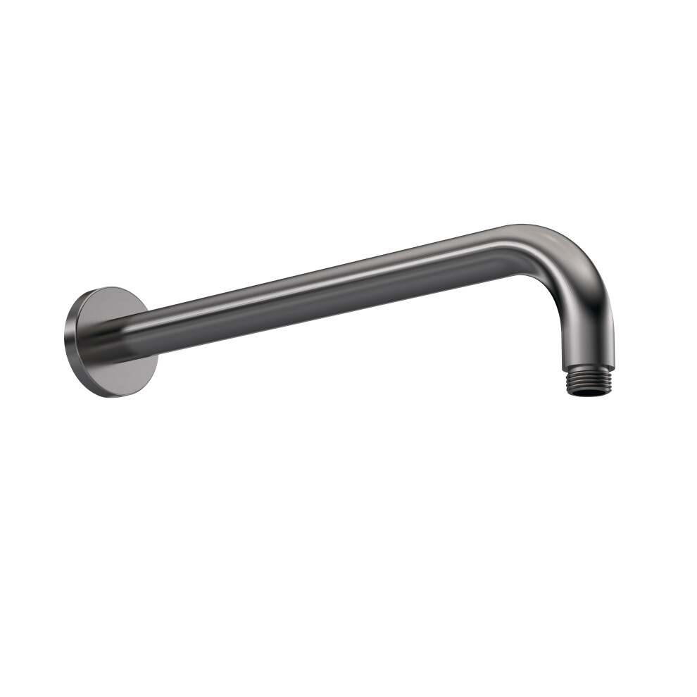 Balterley Round Wall Mount Shower Arm - 345Mm - Brushed Pewter