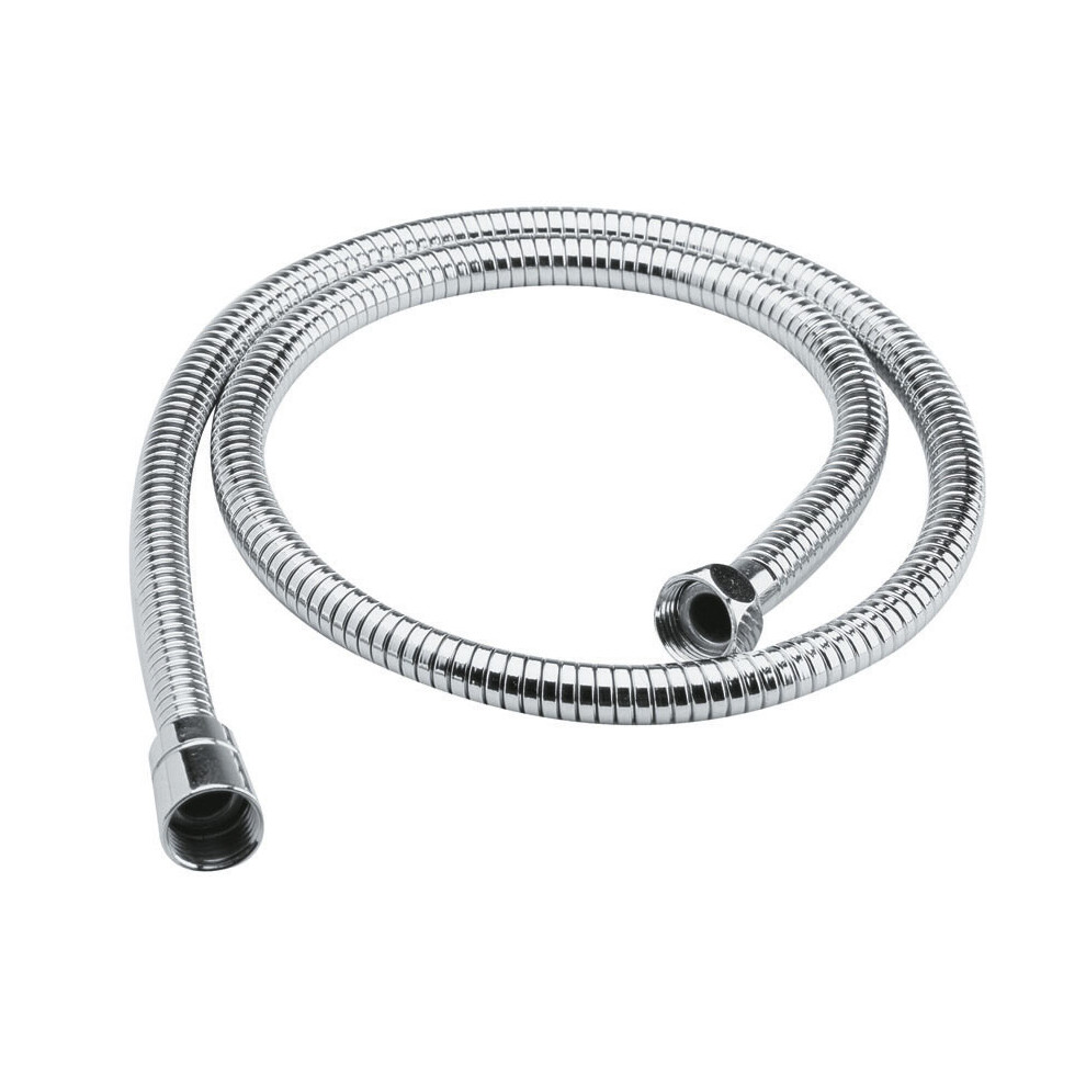 2m Shower Hose Flex - Chrome
