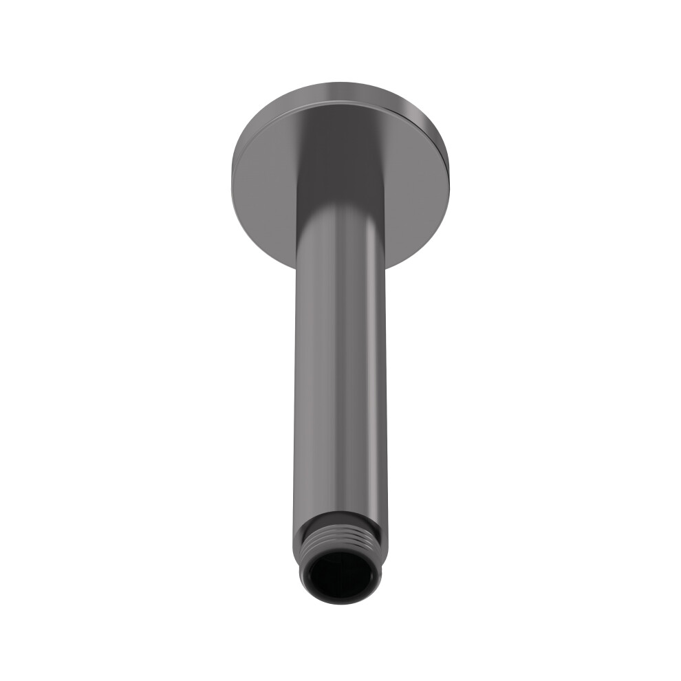 Round Ceiling Mount Shower Arm 150mm - Brushed Pewter