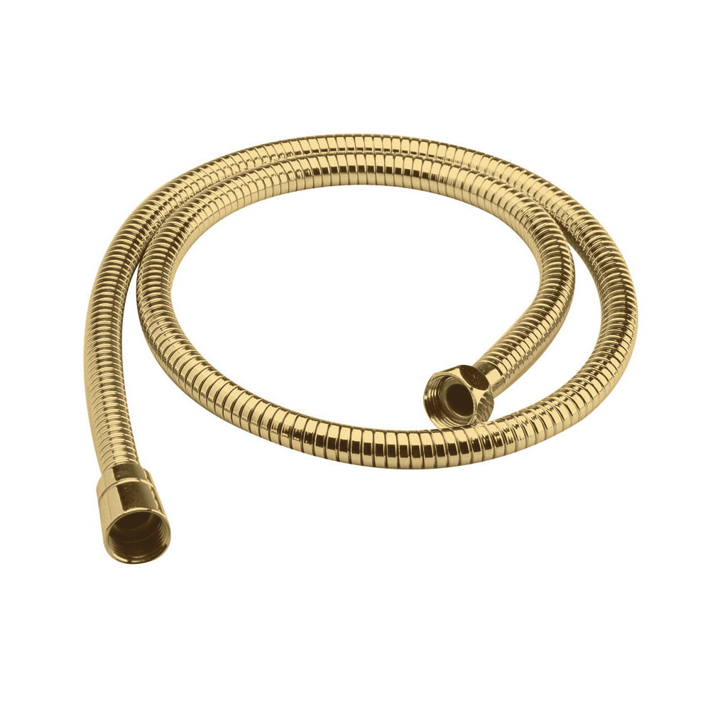 1.5m Shower Hose Flex - Brushed Brass