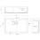 Balterley 795mm - Single Bowl Butler Kitchen Sink - with Tap Ledge 2