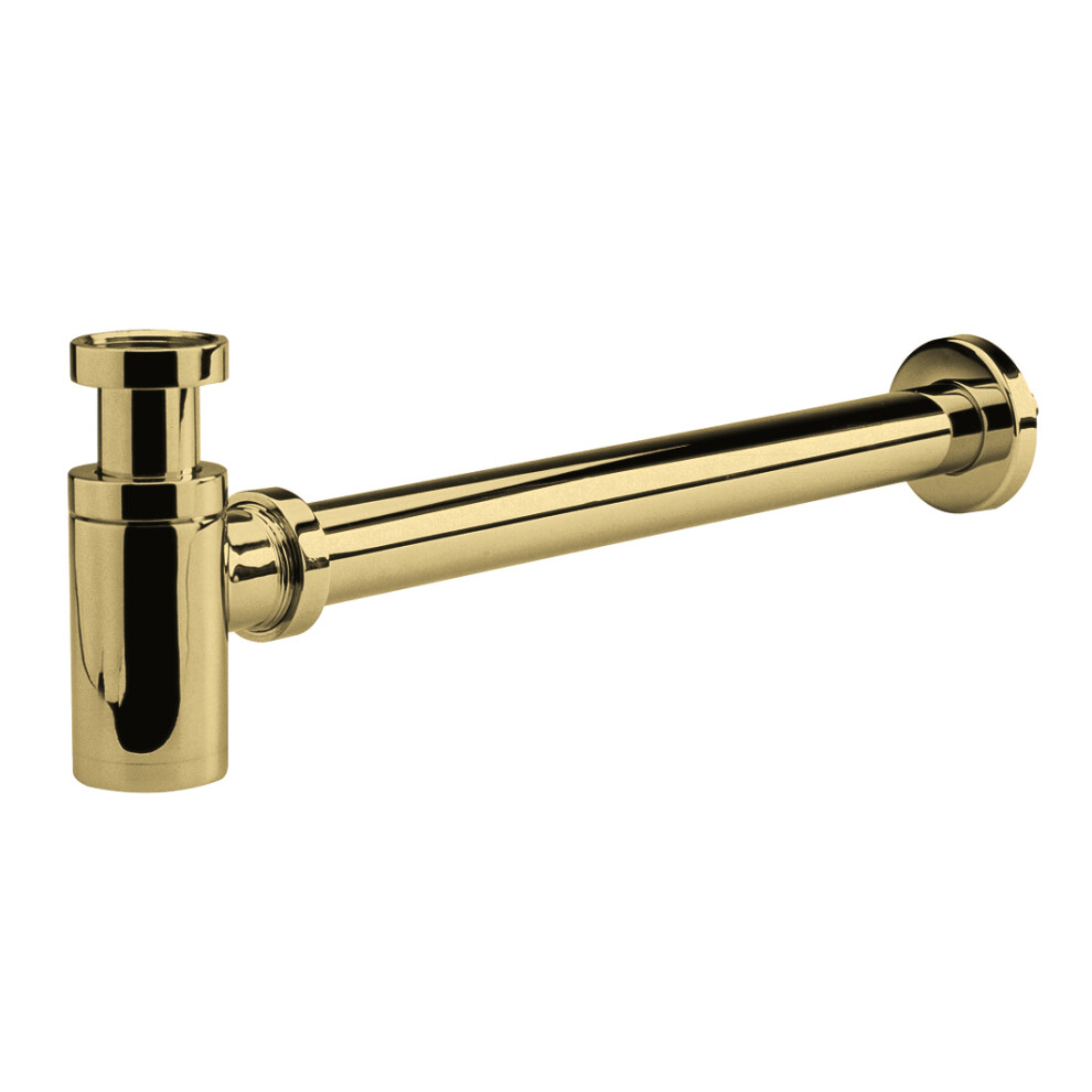 Balterley Round Minimalist Bottle Trap - Brushed Brass