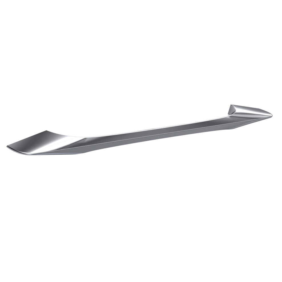 Furniture Handle D Shape Handle, 253Mm (224Mm Centres) - Chrome 5056678430606