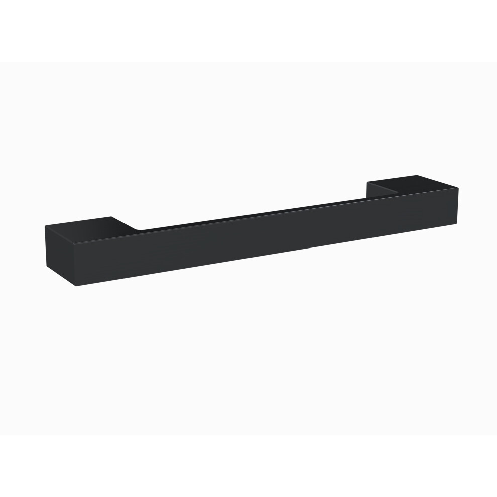 Balterley Furniture Handle Square D Shape Handle, 152Mm (128Mm Centres) - Matt Black
