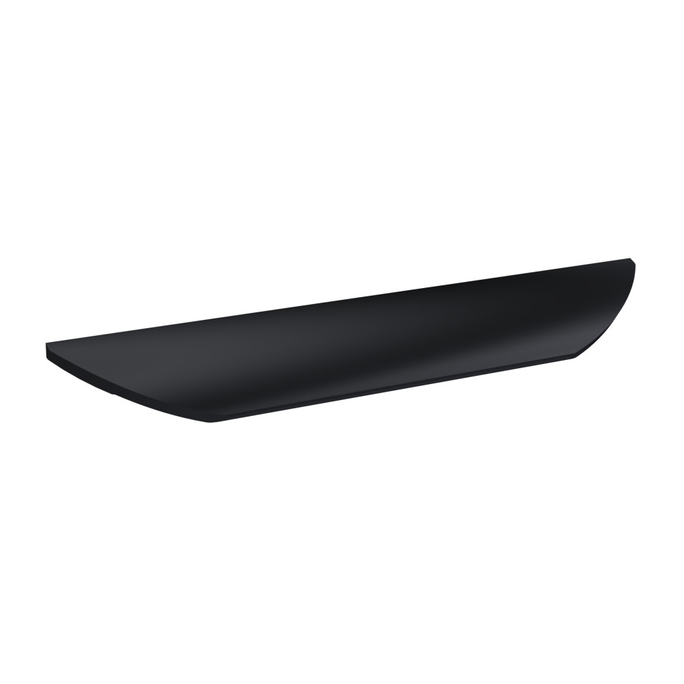 Balterley Finger Pull Handle, 252Mm (160Mm Centres) - Matt Black