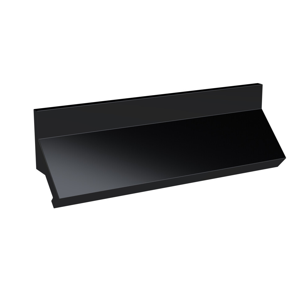 Balterley Finger Pull Handle, 175Mm (160Mm Centres) - Matt Black