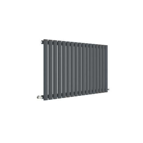Balterley Horizontal Single Panel Radiator - 600mm x 992mm - 2511 BTU - Anthracite- Balterley