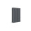 Balterley Square Horizontal Double Panel Radiator - 600mm x 412mm - 1449 BTU - Anthracite 1