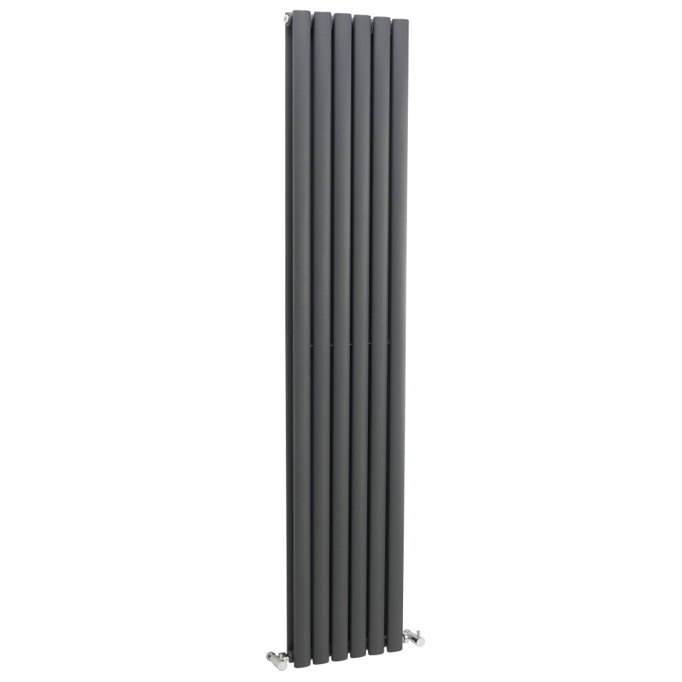 Balterley Vertical Double Panel Radiator - 1800Mm X 354Mm - 3638 Btu - Anthracite
