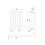 Balterley Square Horizontal Single Panel Radiator - 600mm x 412mm - 952 BTU - Anthracite 2