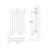 Balterley Square Horizontal Double Panel Radiator - 600mm x 412mm - 1449 BTU - Anthracite 2