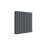 Balterley Square Horizontal Double Panel Radiator - 600mm x 586mm - 1863 BTU - Anthracite 1