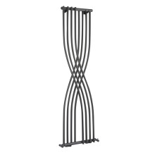 Curved Designer Radiator - 1775mm x 450mm - 2020 BTU - Anthracite