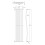 Balterley Wave Vertical Single Panel Radiator - 1785mm x 413mm - 2164 BTU - Anthracite- Balterley 2