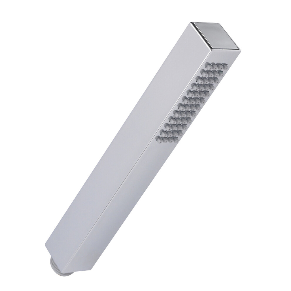 Minimalist Square Single Function Shower Handset Chrome 5056211845768
