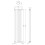 Balterley Vertical Double Panel Radiator - 1500mm x 383mm - 3105 BTU - Gloss White 2
