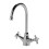 Balterley Mono Two Crosshead Handle Sink Mixer Tap - Chrome 1