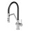 Balterley Modern Kitchen Mono Mixer Tap with 1 Lever Handle, 436mm - Chrome 1
