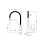 Balterley Modern Kitchen Mono Mixer Tap with 1 Lever Handle, 436mm - Chrome 2