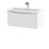 Balterley Wall Hung 1 Drawer Vanity Basin Unit with Polymarble Basin, 800mm - Satin White 1