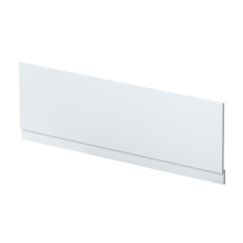1800mm Straight Reversible Bath Front Panel & Plinth - Satin White