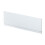 Balterley 1800mm Straight Reversible Bath Front Panel & Plinth - Satin White 1