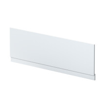 1700mm Straight Reversible Bath Front Panel & Plinth - Satin White