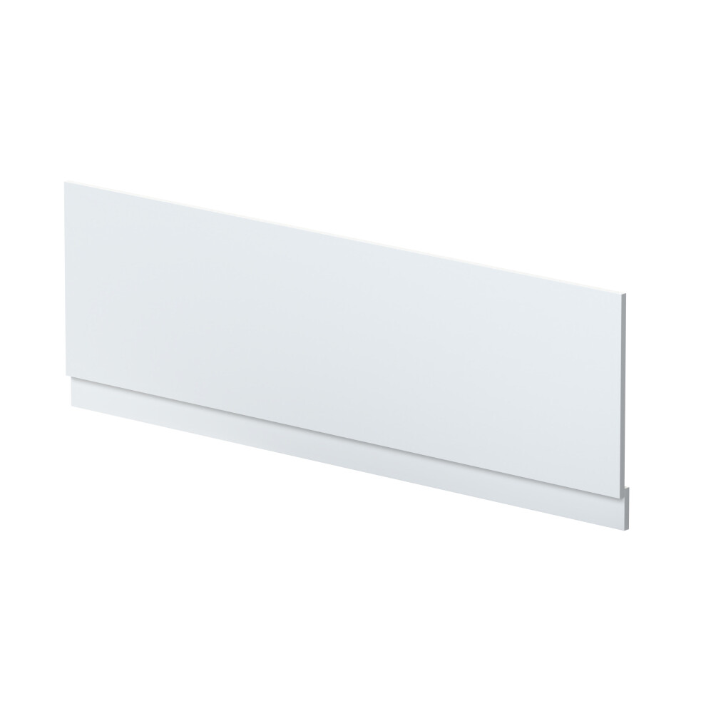 1700mm Straight Reversible Bath Front Panel & Plinth - Satin White