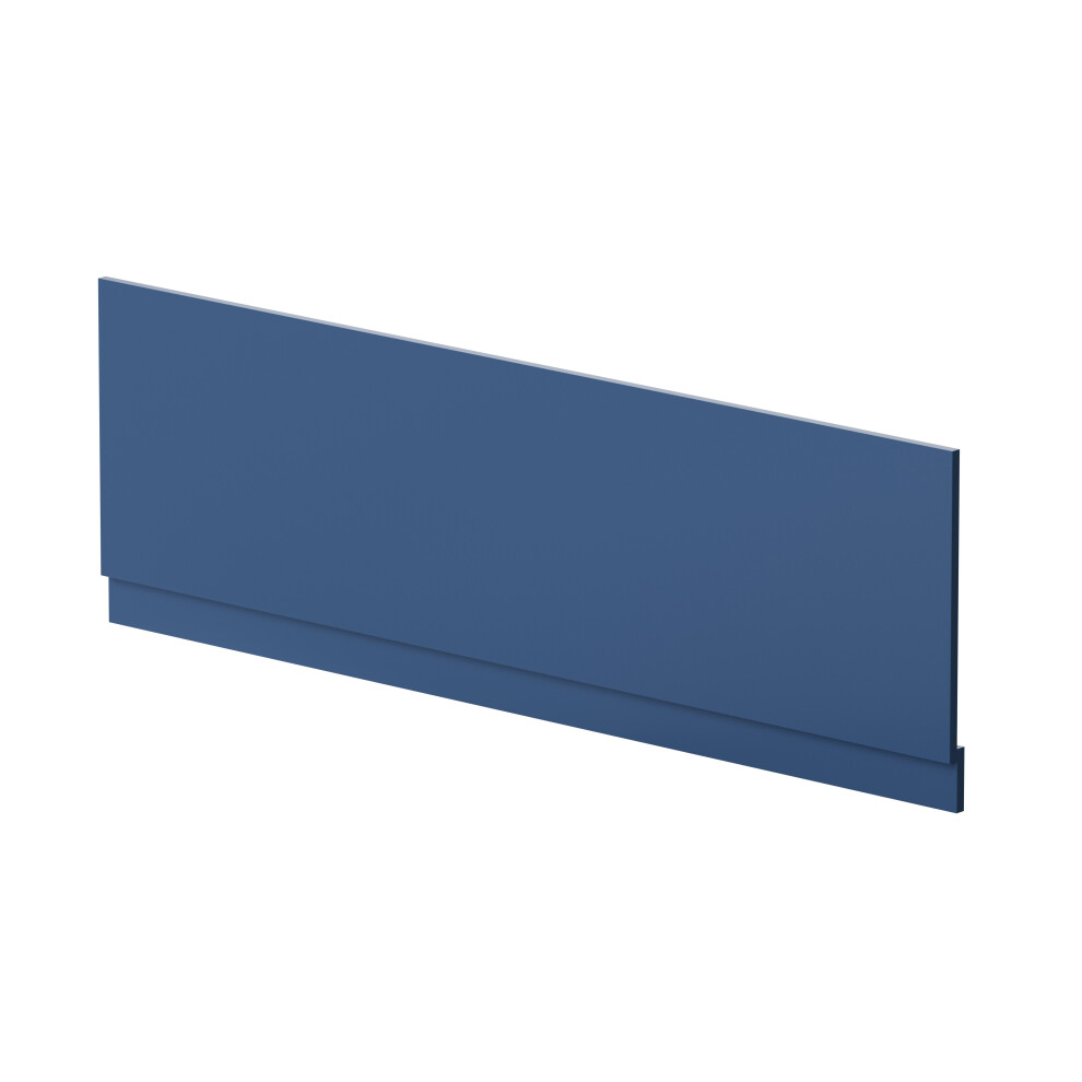 1700mm Straight Reversible Bath Front Panel & Plinth - Satin Blue