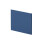 Balterley 700mm L Shape Square Reversible Bath End Panel - Satin Blue 1